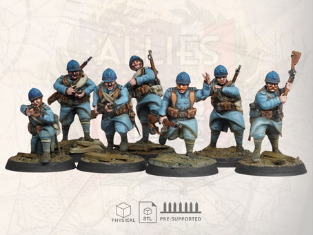 Allies on the Aisne - What’s coming in the latest 1918 Kickstarter campaign from Warfulcrum Games?