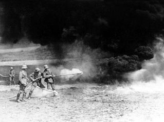 Turn the heat up with the German Flamethrower Team