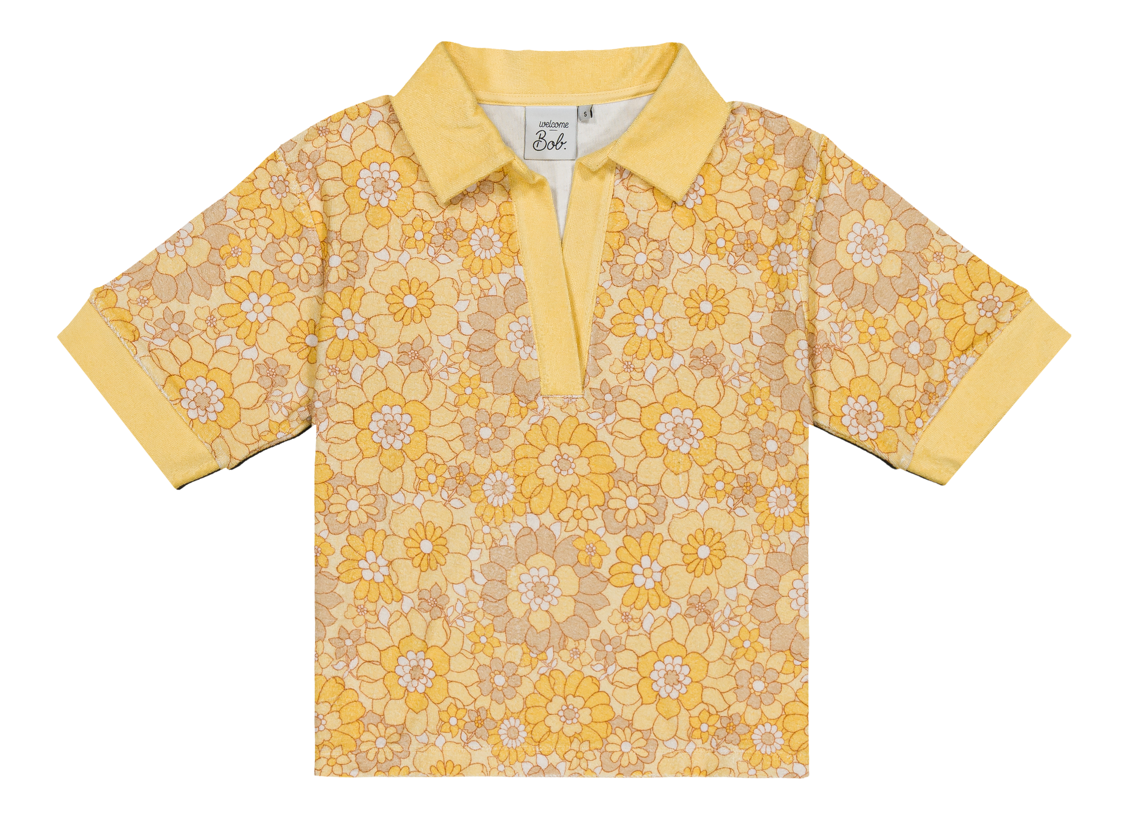 ST TROPEZ POLO FLOWER POWER LEMON