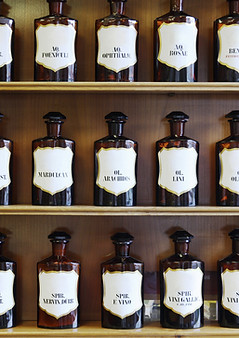 Vintage Apothecary Bottles