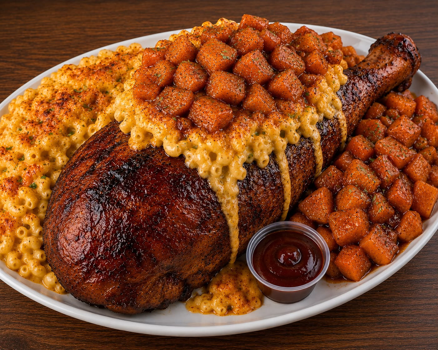 Sweet Heat Turkey Leg