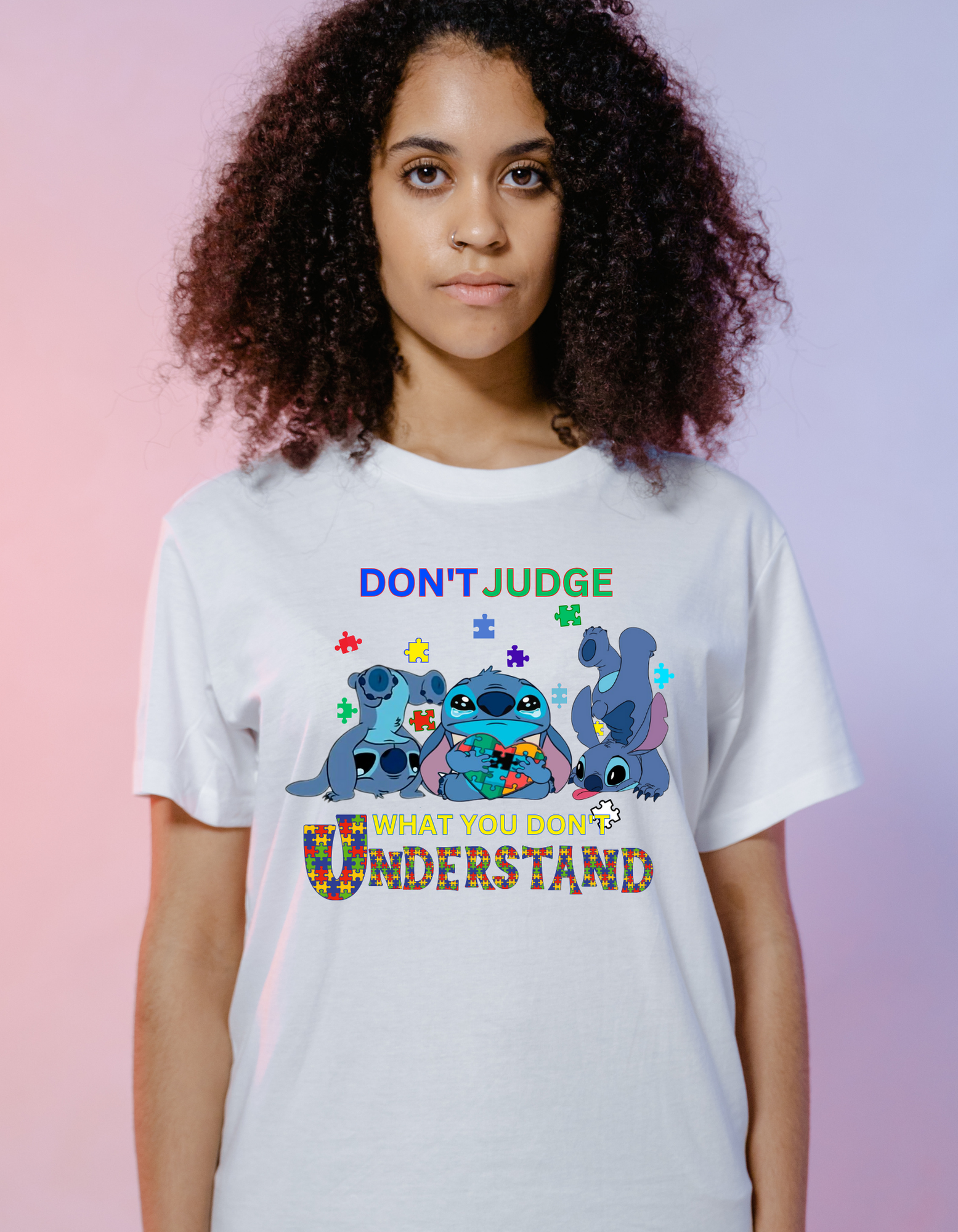 Stitch Autism Awareness Tee