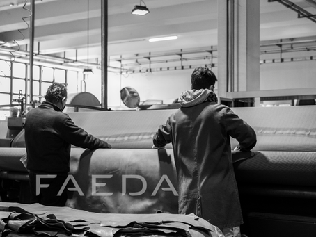 Industrial process at the Faeda tannery in Montebello Vicentino (VI)