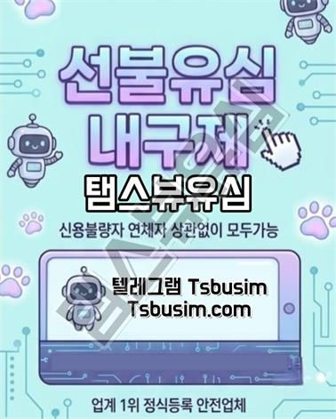 탬스뷰 선불유심 소액급전 내구제