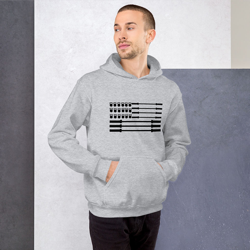 Thumbnail: Barbell Flag Hoodie