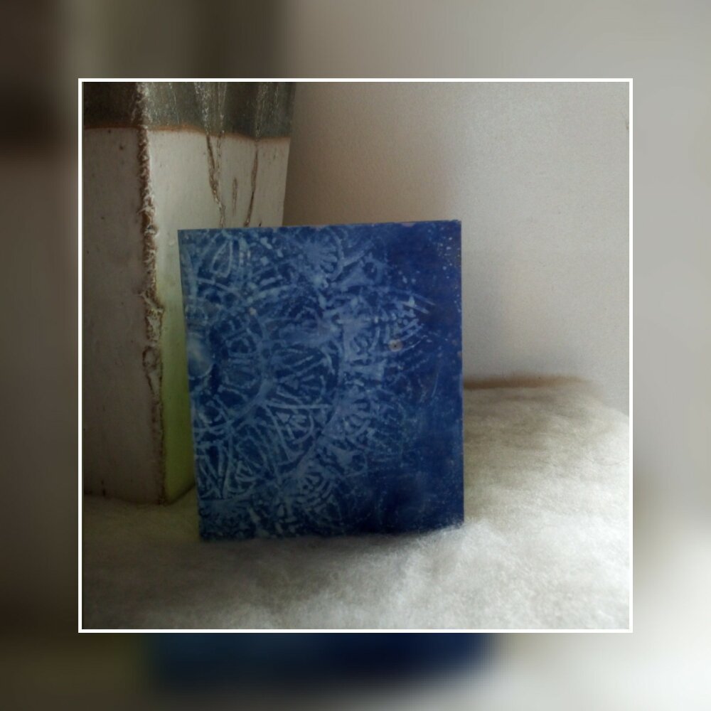CARNET MANDALA BLEU CHAKRA