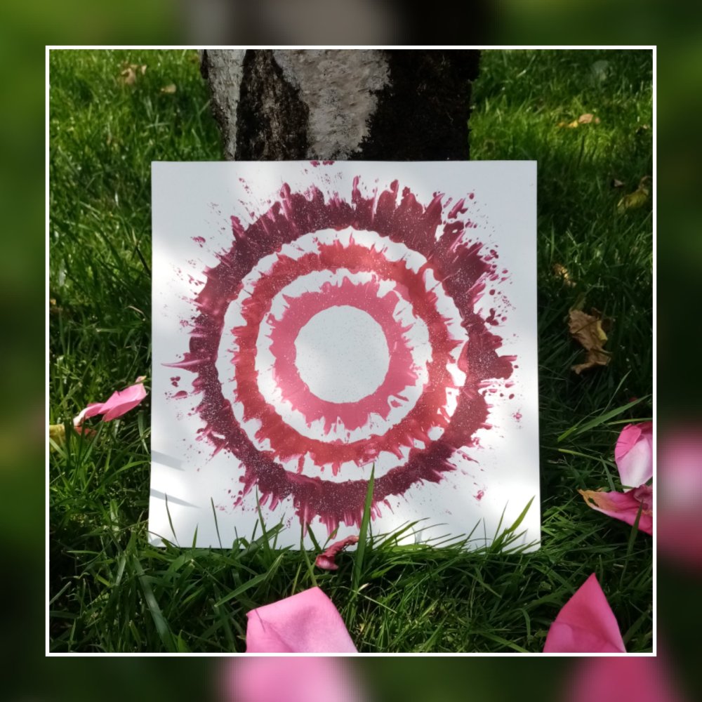 mandala rouge. 1er chakra