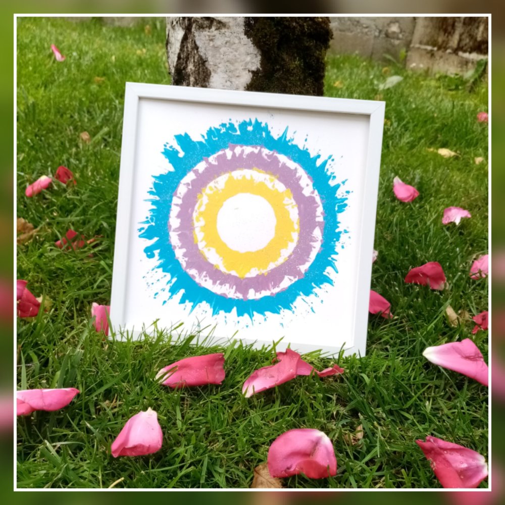 mandala multicolore