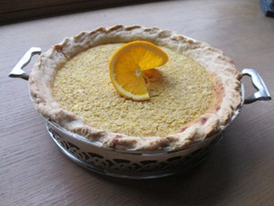 Orange–and-Oatmeal Breakfast Pie