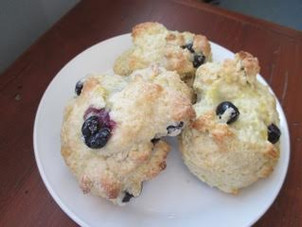 Lemon Blueberry Biscuits