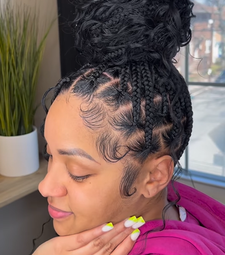 Large Bohemian Knotless (Human Hair)