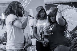 At the 4th Street Wine Launch (MC)