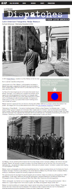 dispatches from latin america