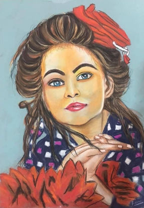 Reena_Pencil colors & Soft Pastels