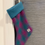 Thumbnail: Christmas stocking in Harris Tweed