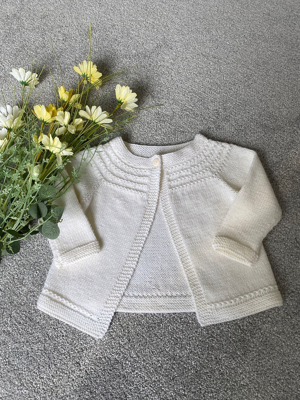 Thumbnail: Merino Wool Baby Jacket with 12 percent Cashmere Soft Cozy Cardigan