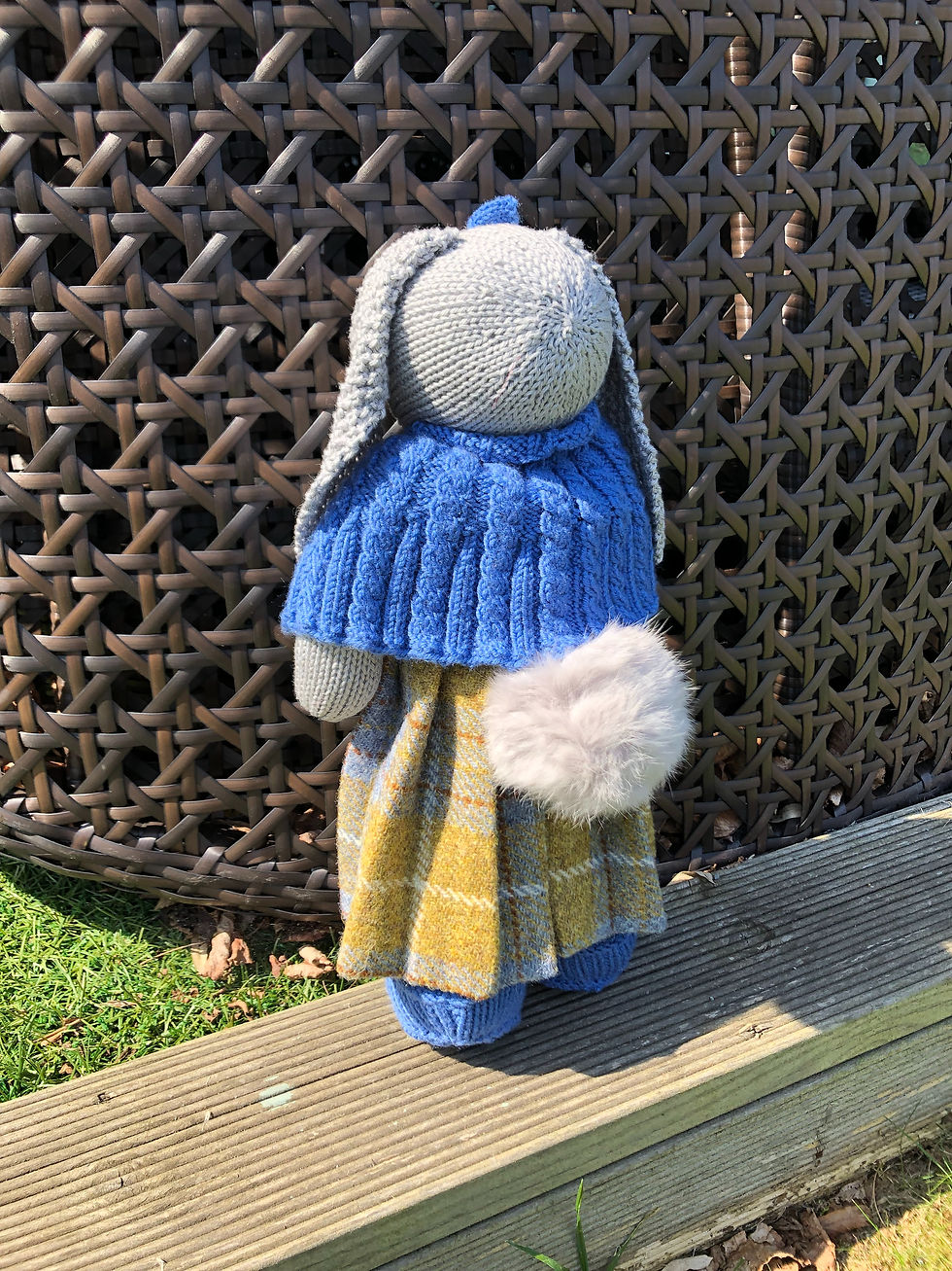 Thumbnail: Harris Tweed®  - handmade bunnies