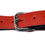 Miniatura: Cinturón de cuero Rojo  35 mm ancho 4