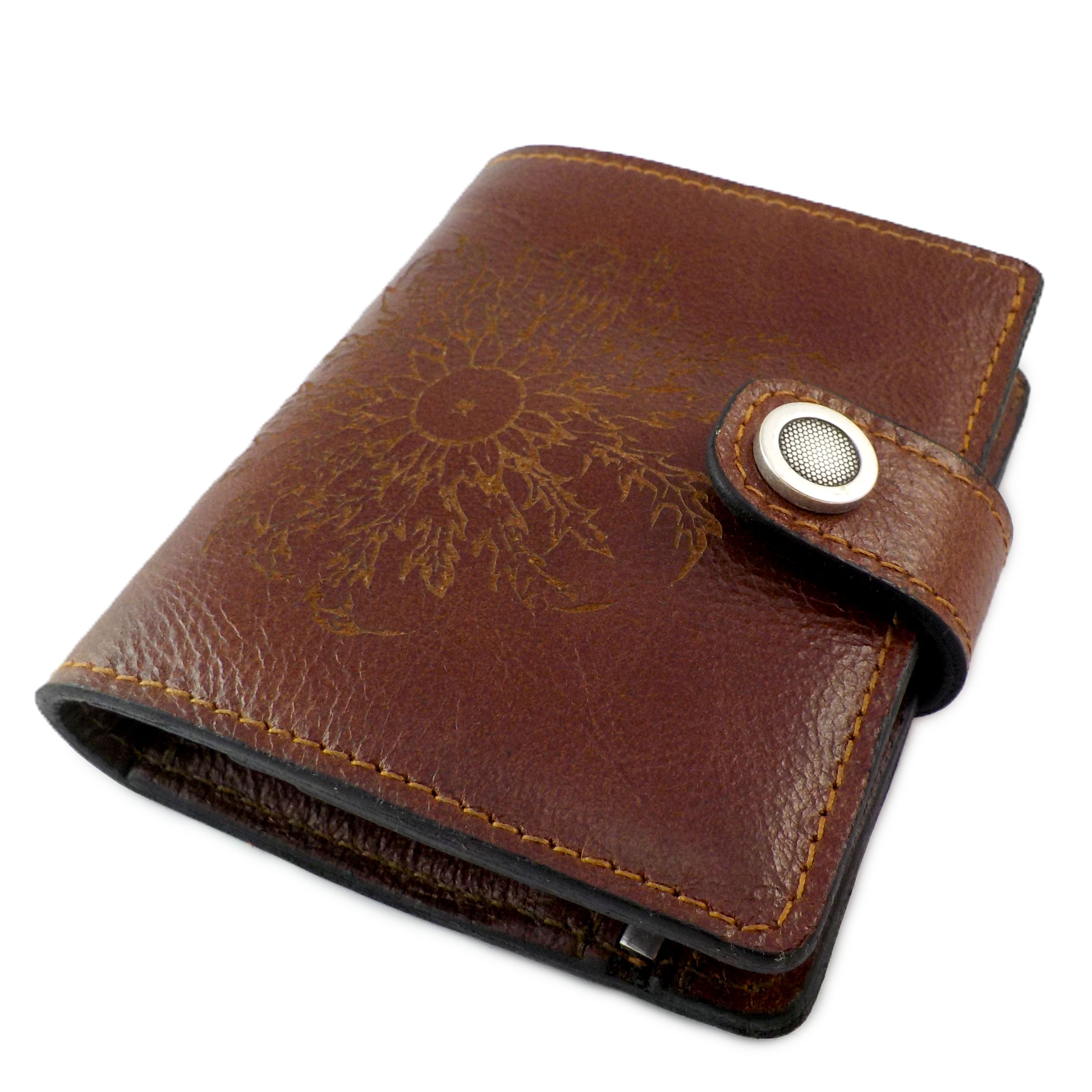 Cartera de cuero Eguzkilore Whisky