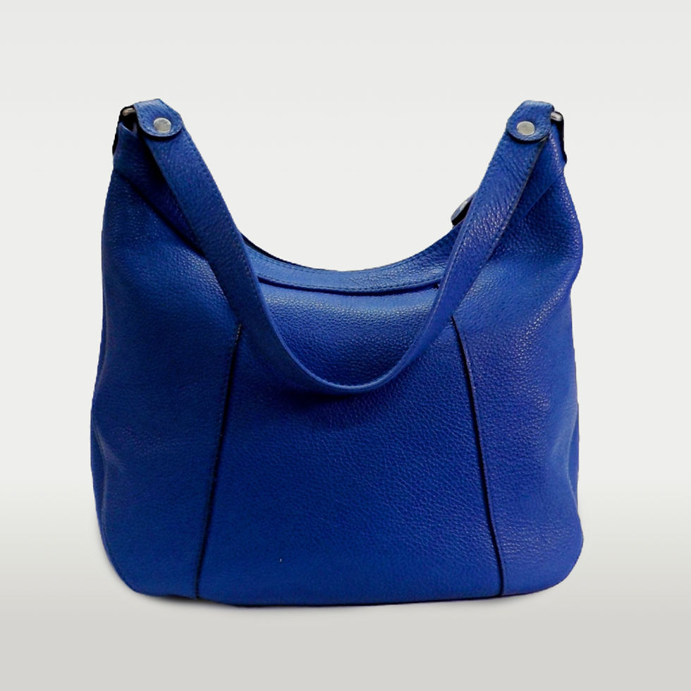 Bolso Bandolera de Cuero Kelly Azulónpara mujer-cuero premium-RedMasai