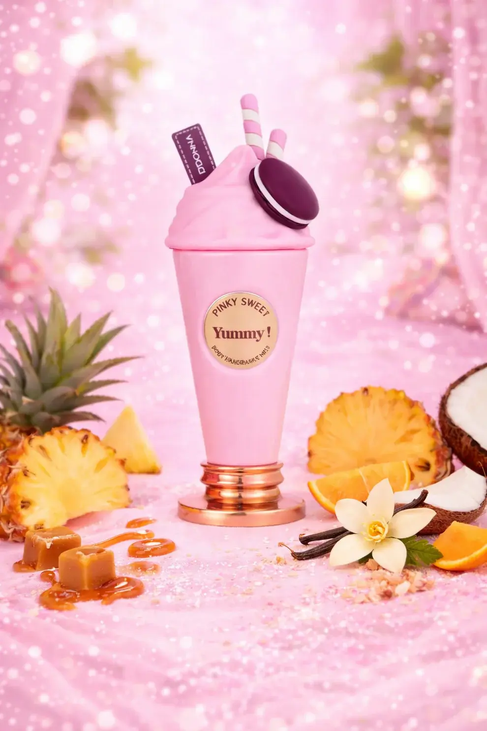 Brume parfumée corps "Yummy Pinky Sweet" 200ml (inspiration Yara)