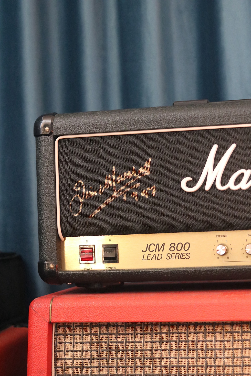 Thumbnail: 1987 Marshall JCM800 model 2203 Head (Signed by Jim Marshall)