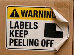 Why Your Labels Keep Peeling Off