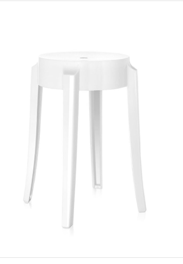 CHARLES GHOST blanc brillant 46 cm