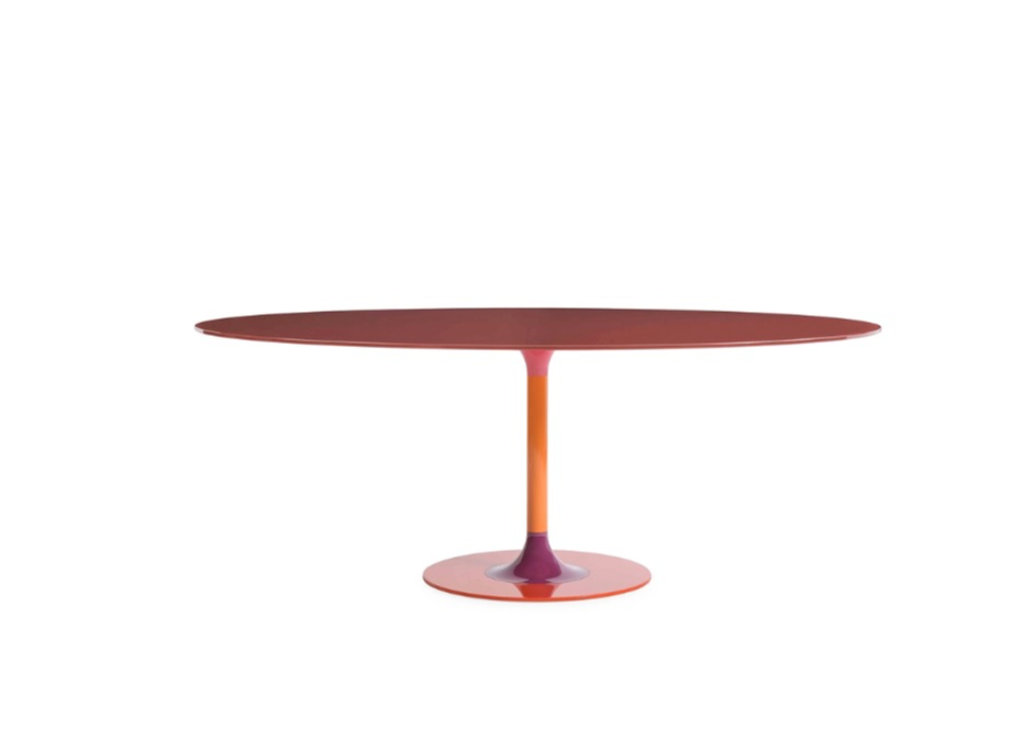 THIERRY XXL ovale Bordeaux