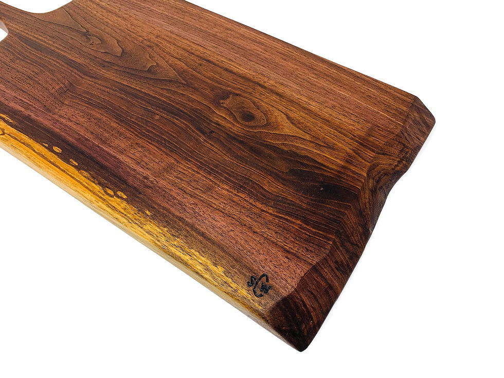 Thumbnail: Black Walnut Wood Charcuterie Board