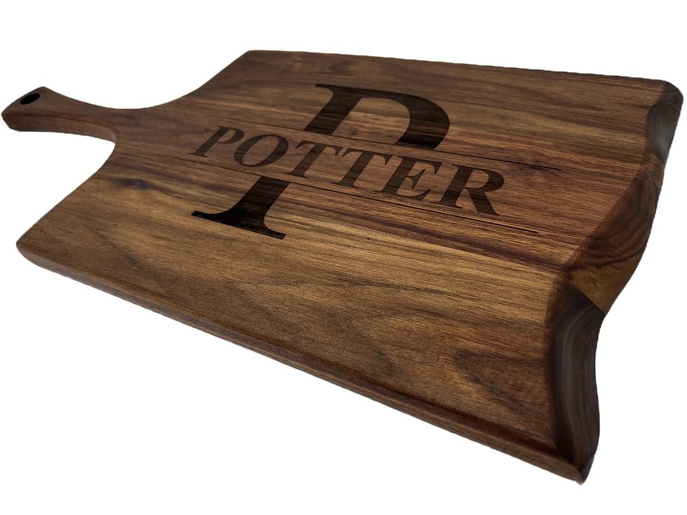 Thumbnail: Black Walnut Wood Charcuterie Board