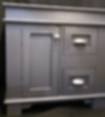 Single Bathroom Vanity in Gray