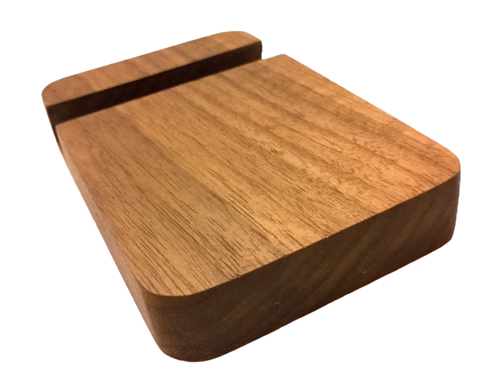 Thumbnail: wood phone stand