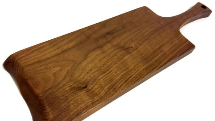 Thumbnail: Black Walnut Wood Charcuterie Board