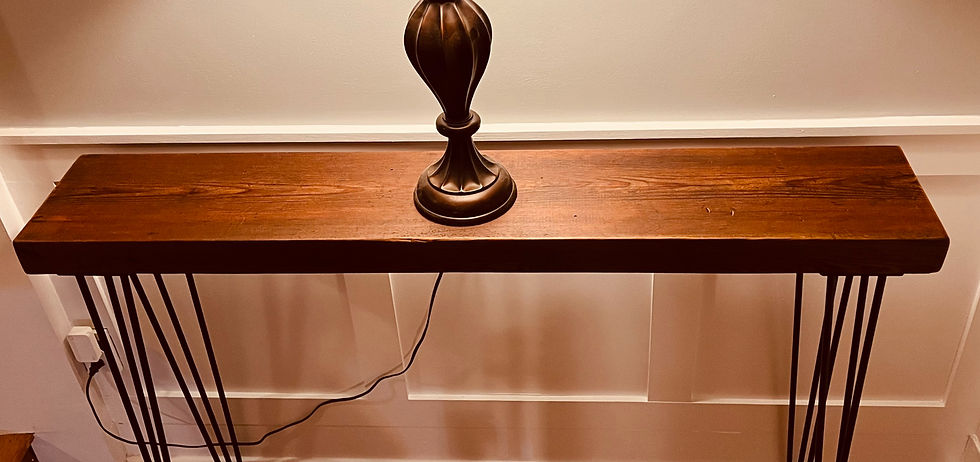 Reclaimed Wood Sofa Table