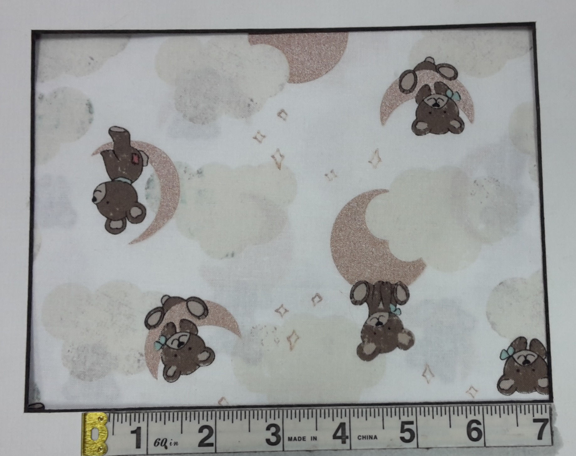 Fabric: Sleep Tight - Teddy/ Moon