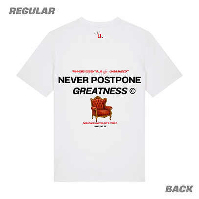 NO COMFORT IN GREATNESS Tee