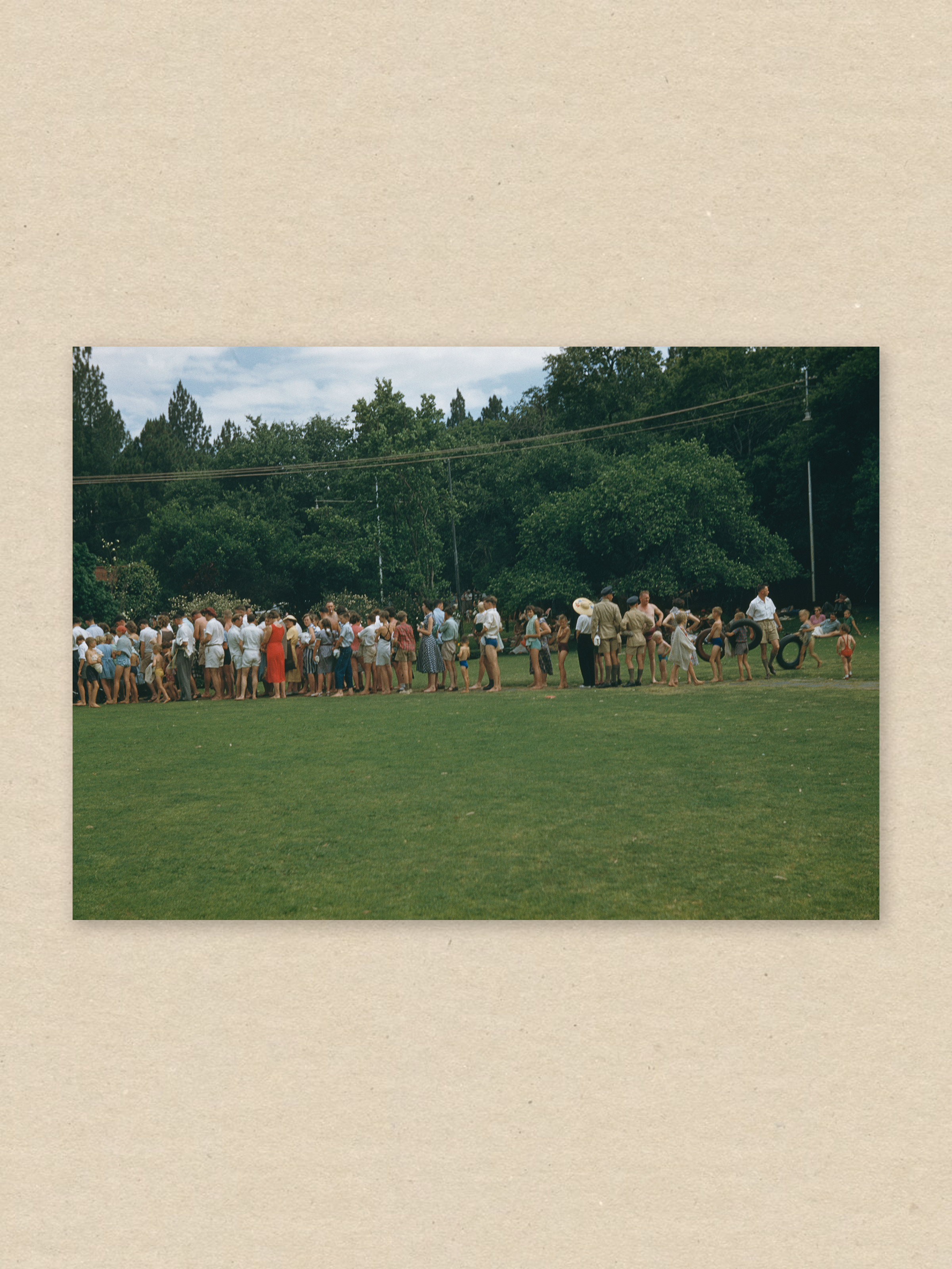 Back of the line