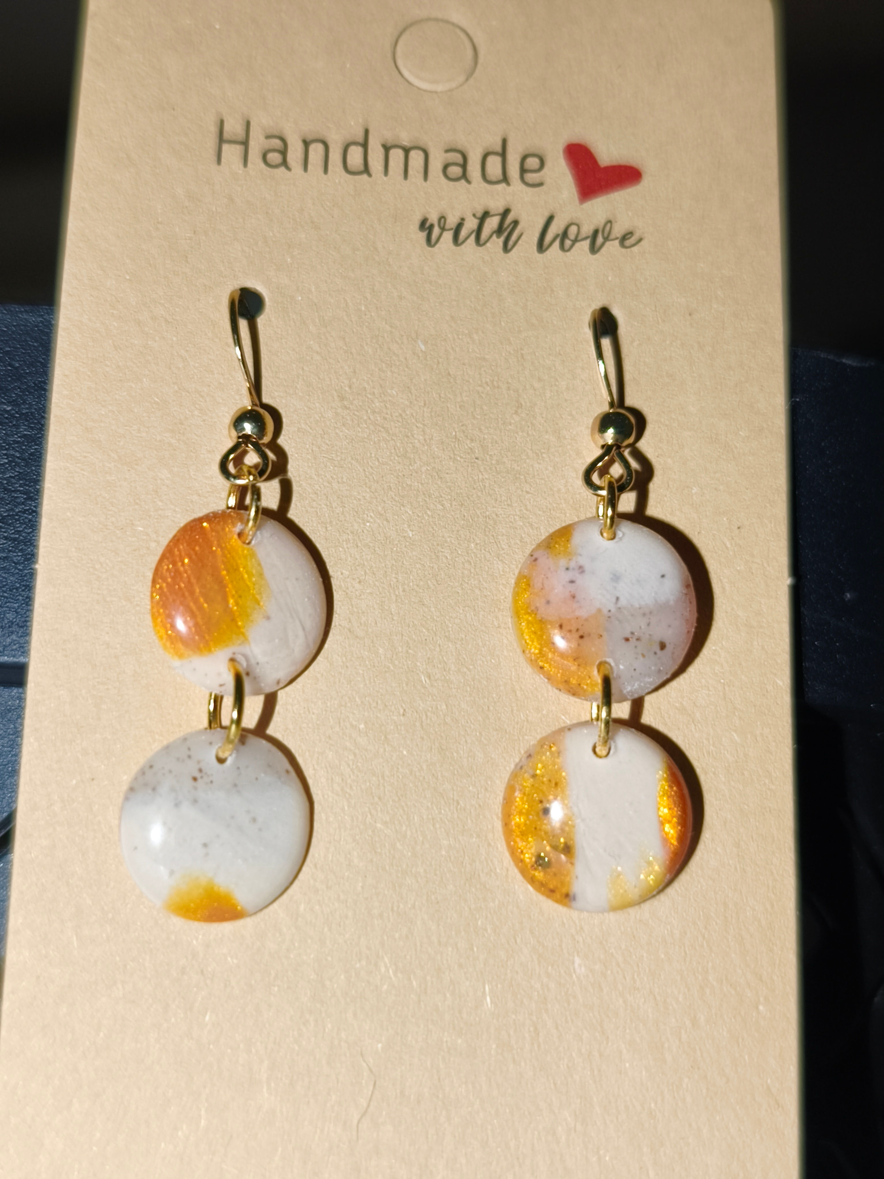 Boucles d'oreilles "matin d'automne"