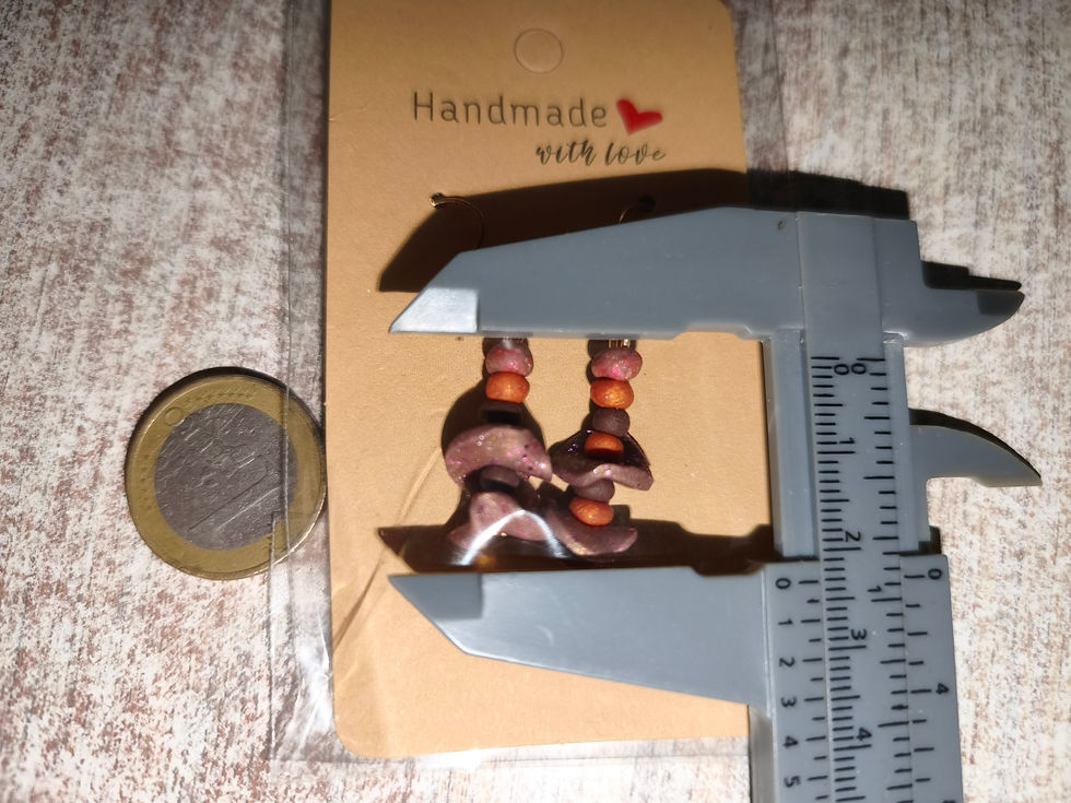 Miniature : Boucles d'oreilles "tenues endiablées" 034