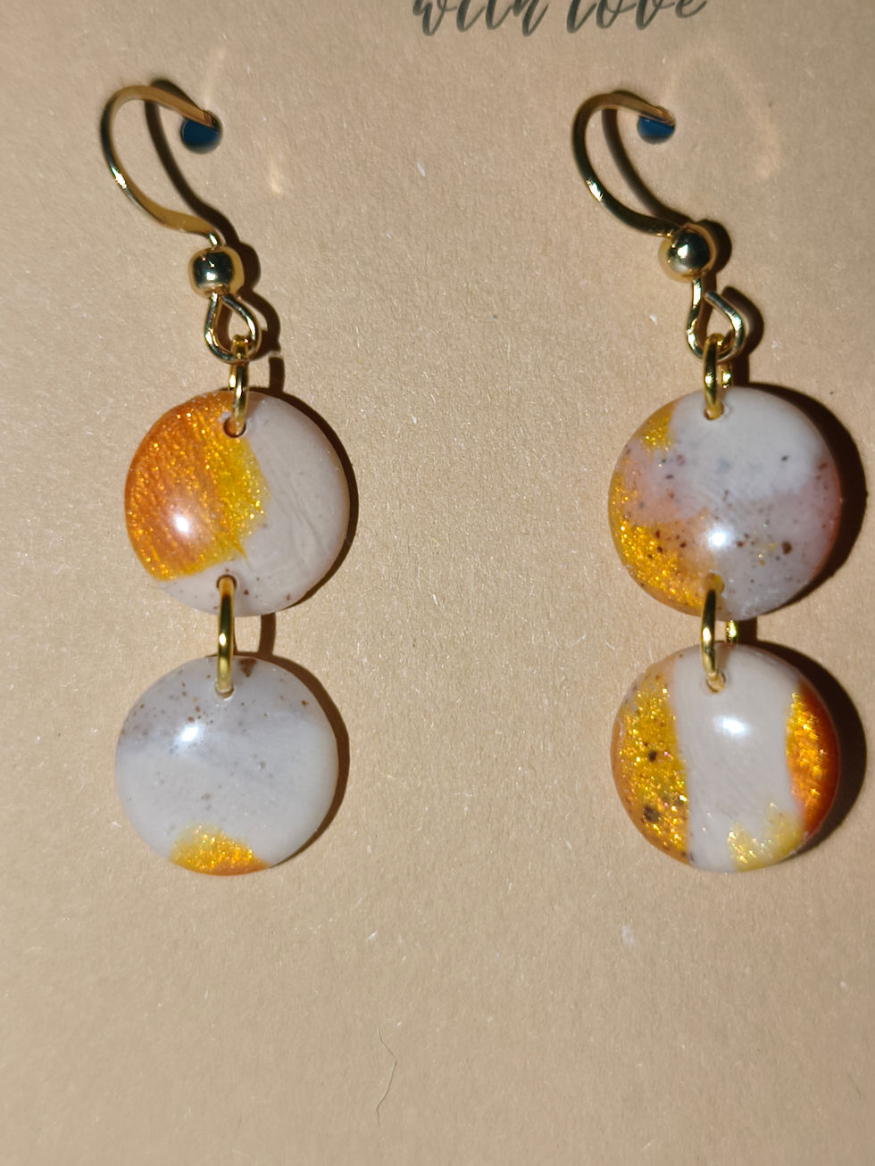 Miniature : Boucles d'oreilles "matin d'automne"