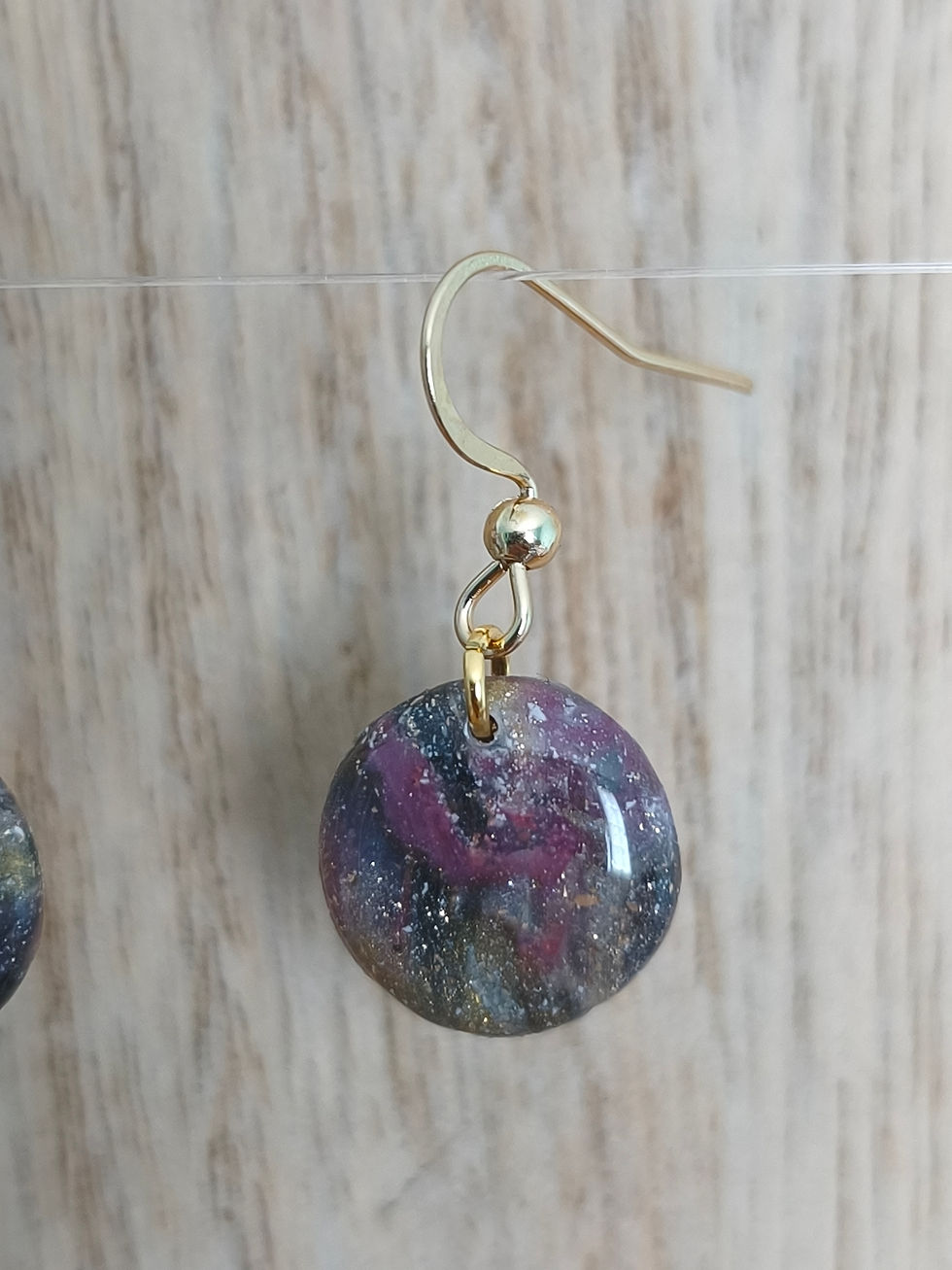 Miniature : Boucles d'oreilles "cosmos"013