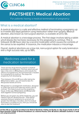 faqs fact sheets clinic 66 chatswood