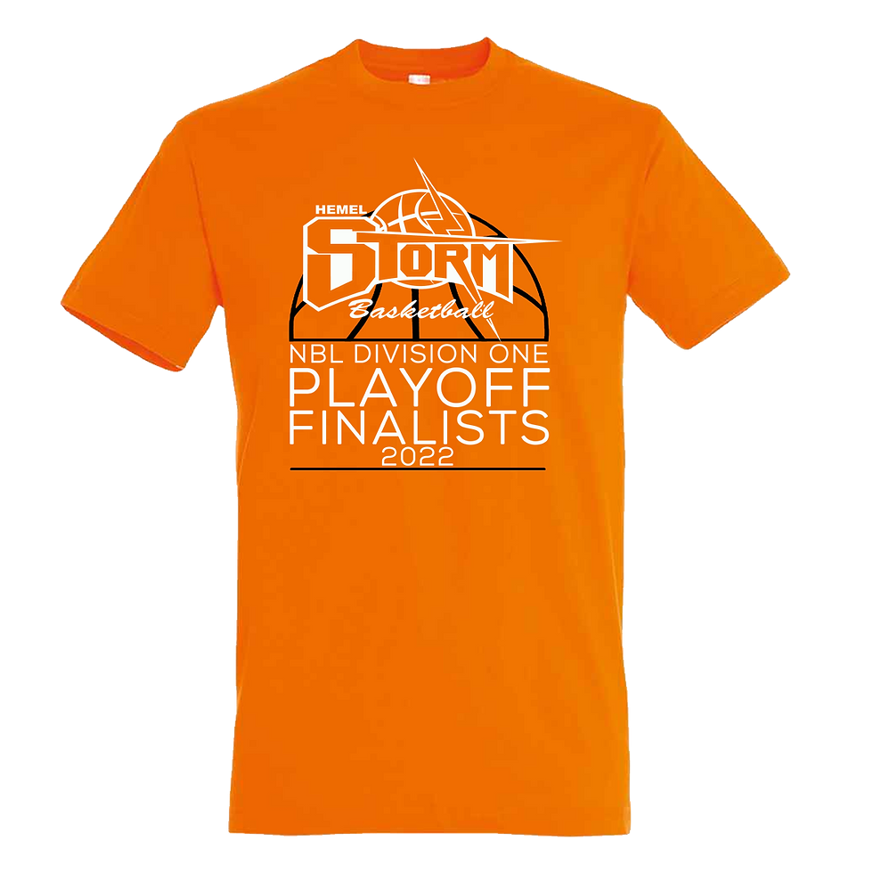 Storm Official 2022 NBL Playoff Finalist T-Shirt
