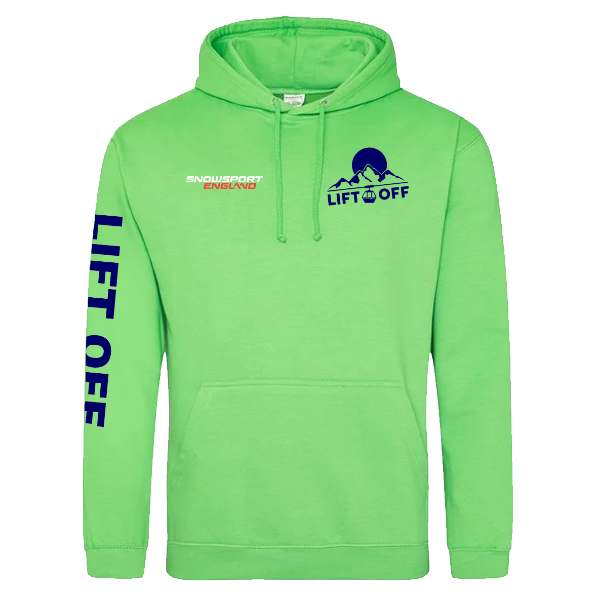 LiftOff Electric Green Hoodie (JH004)