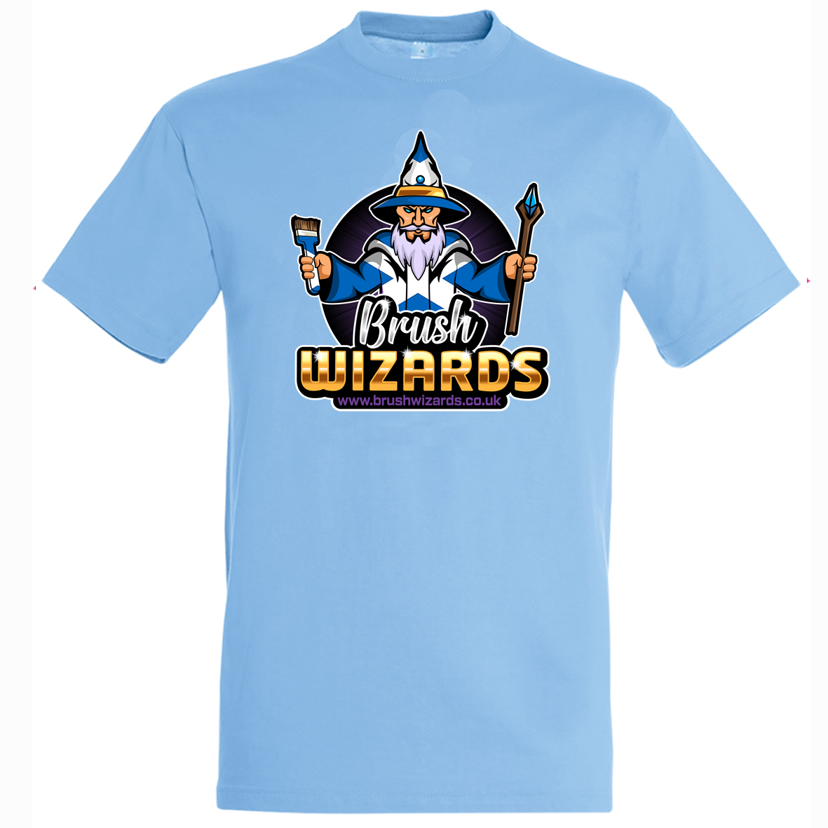 Brush Wizards Scotland T Shirt (11500)