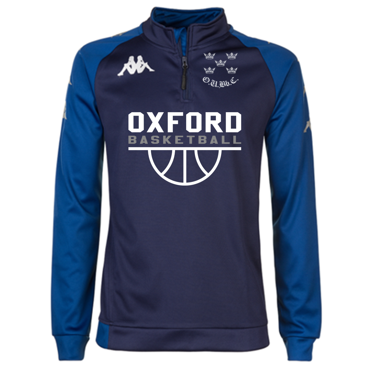 Oxford Basketball Kappa Trieste Unisex Performance 1/4 Zip