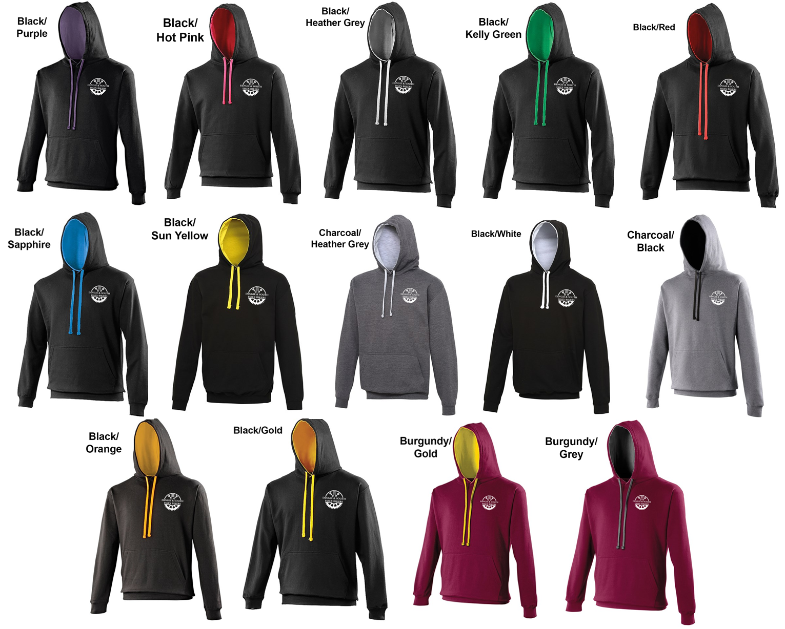 DSEB Contrast Hoodie (JH003)