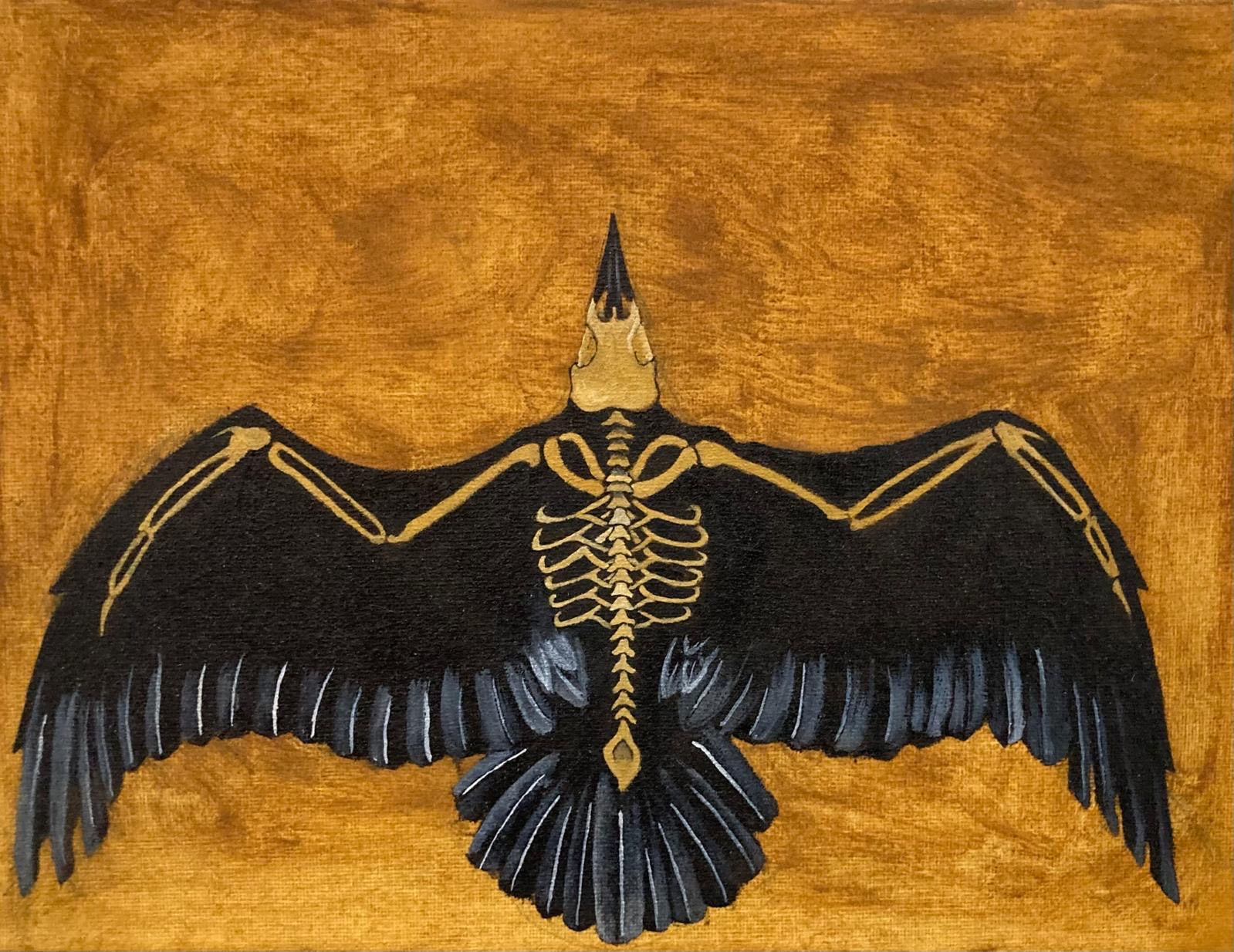 Skeletal Crow