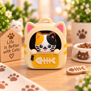 Calico Cat Backpack
